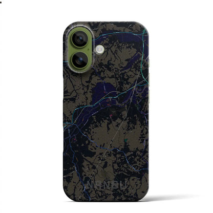 【南部（青森県）】地図柄iPhoneケース（バックカバータイプ）