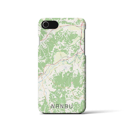 【南部（青森県）】地図柄iPhoneケース（バックカバータイプ）