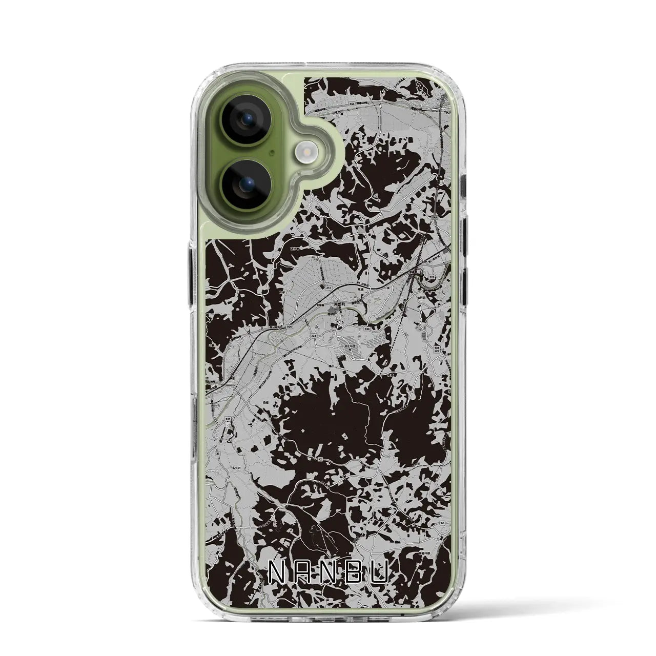 【南部（青森県）】地図柄iPhoneケース（MagSafeタイプ）