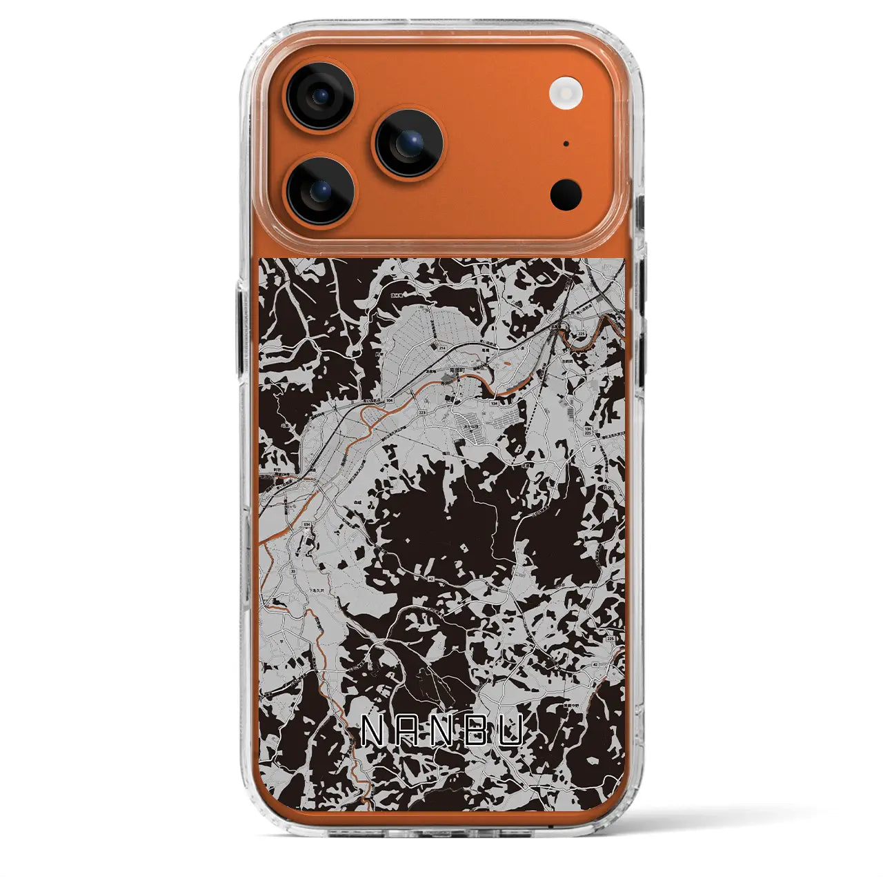 【南部（青森県）】地図柄iPhoneケース（MagSafeタイプ）