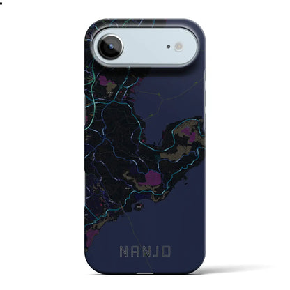 【南城（沖縄県）】地図柄iPhoneケース（バックカバータイプ）