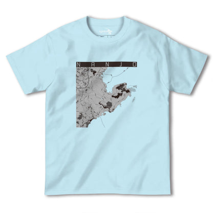 【南城（沖縄県）】地図柄ヘビーウェイトTシャツ