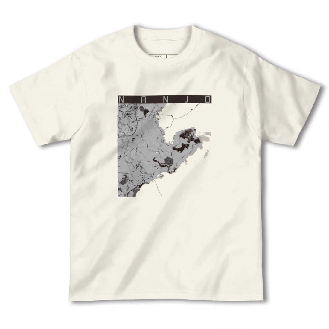 【南城（沖縄県）】地図柄ヘビーウェイトTシャツ