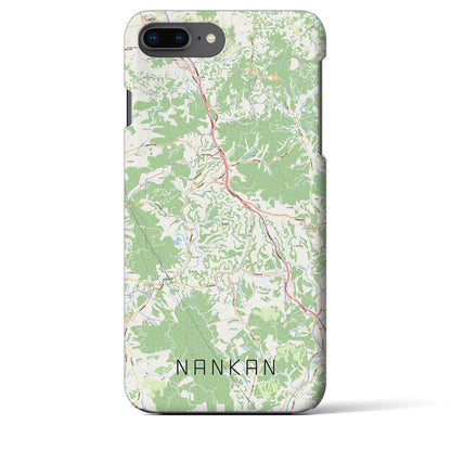 【南関（熊本県）】地図柄iPhoneケース（バックカバータイプ）