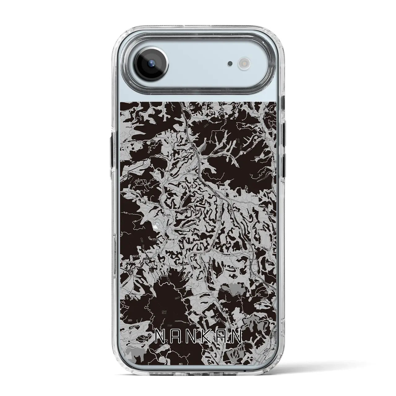 【南関（熊本県）】地図柄iPhoneケース（MagSafeタイプ）