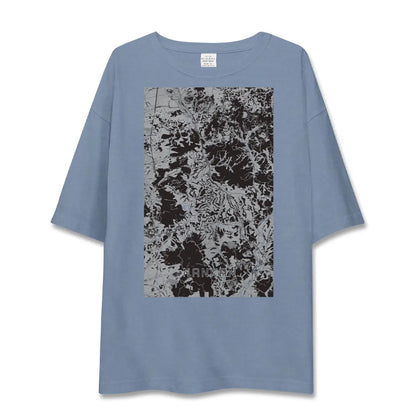 【南関（熊本県）】地図柄ビッグシルエットTシャツ