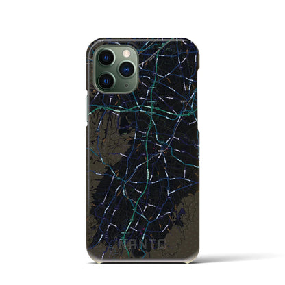 【南砺（富山県）】地図柄iPhoneケース（バックカバータイプ）