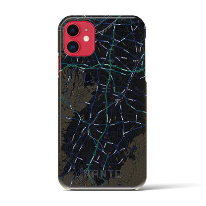 【南砺（富山県）】地図柄iPhoneケース（バックカバータイプ）