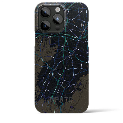 【南砺（富山県）】地図柄iPhoneケース（バックカバータイプ）