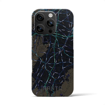 【南砺（富山県）】地図柄iPhoneケース（バックカバータイプ）