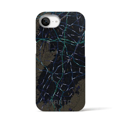 【南砺（富山県）】地図柄iPhoneケース（バックカバータイプ）