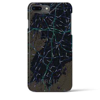 【南砺（富山県）】地図柄iPhoneケース（バックカバータイプ）