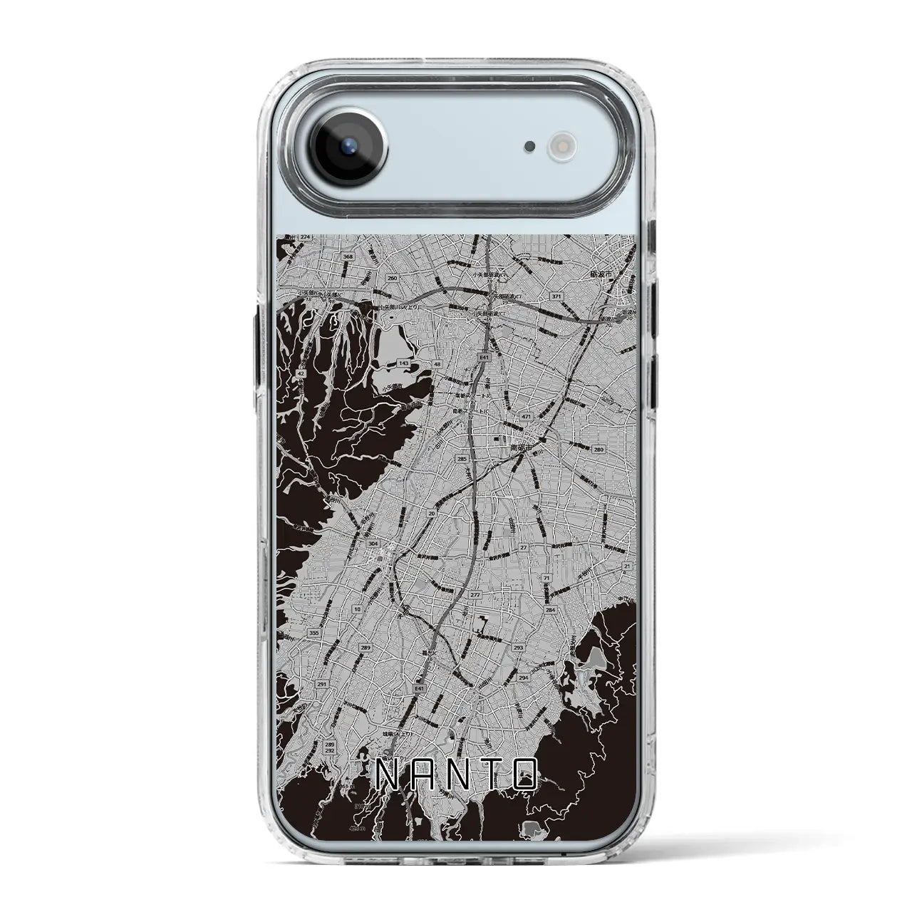 【南砺（富山県）】地図柄iPhoneケース（MagSafeタイプ）