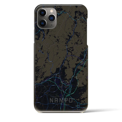 【南陽（山形県）】地図柄iPhoneケース（バックカバータイプ）