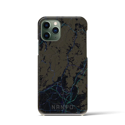 【南陽（山形県）】地図柄iPhoneケース（バックカバータイプ）