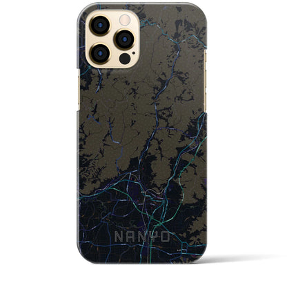 【南陽（山形県）】地図柄iPhoneケース（バックカバータイプ）