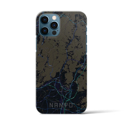 【南陽（山形県）】地図柄iPhoneケース（バックカバータイプ）