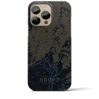 【南陽（山形県）】地図柄iPhoneケース（バックカバータイプ）