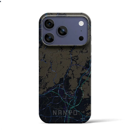 【南陽（山形県）】地図柄iPhoneケース（バックカバータイプ）