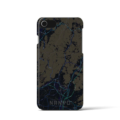 【南陽（山形県）】地図柄iPhoneケース（バックカバータイプ）