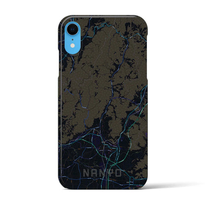 【南陽（山形県）】地図柄iPhoneケース（バックカバータイプ）