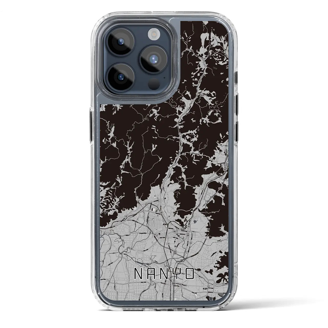【南陽（山形県）】地図柄iPhoneケース（MagSafeタイプ）