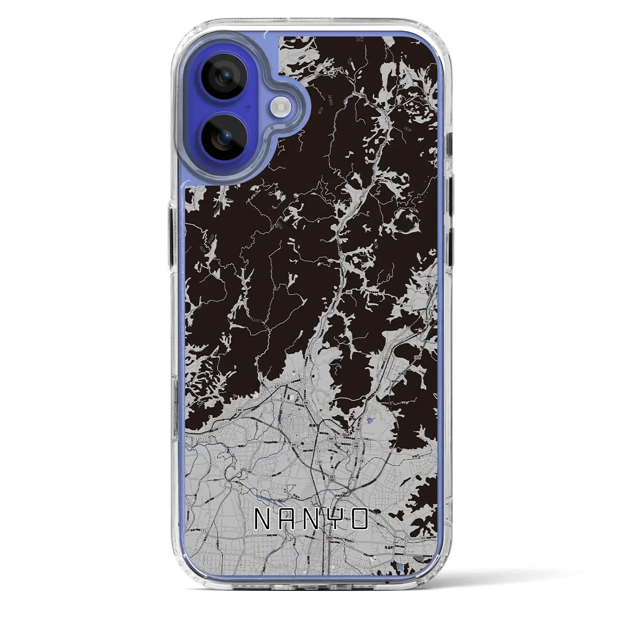 【南陽（山形県）】地図柄iPhoneケース（MagSafeタイプ）