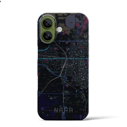 【奈良2（奈良県）】地図柄iPhoneケース（バックカバータイプ）