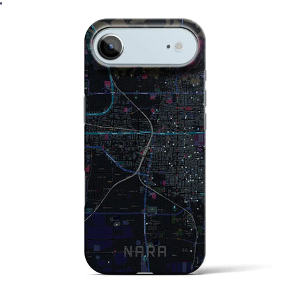 【奈良2（奈良県）】地図柄iPhoneケース（バックカバータイプ）
