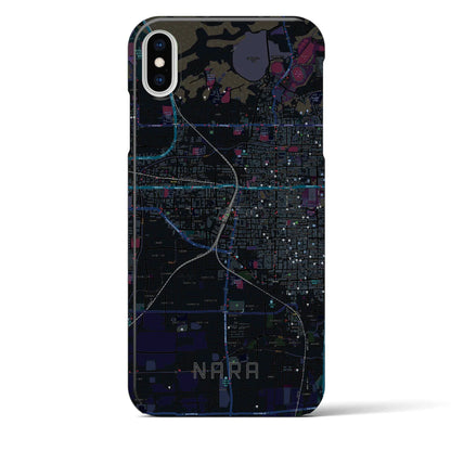 【奈良2（奈良県）】地図柄iPhoneケース（バックカバータイプ）