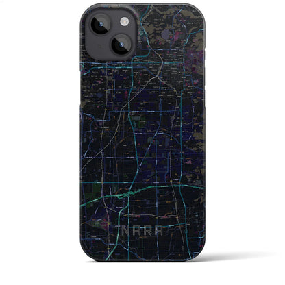 【奈良（奈良県）】地図柄iPhoneケース（バックカバータイプ）