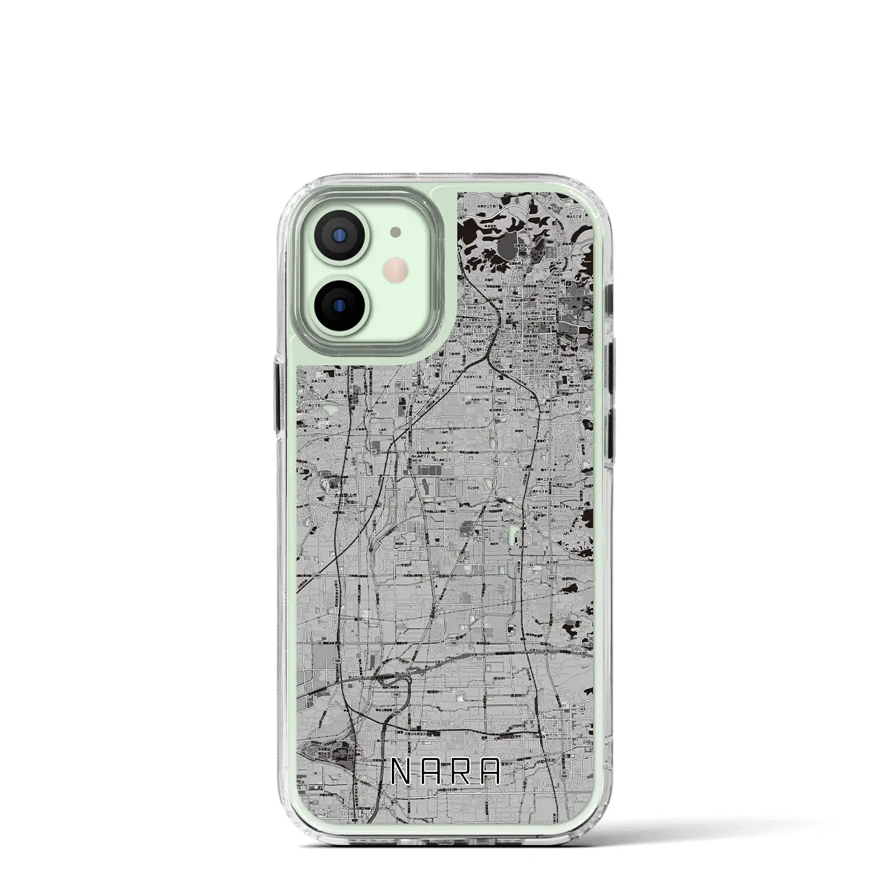 【奈良（奈良県）】地図柄iPhoneケース（MagSafeタイプ）