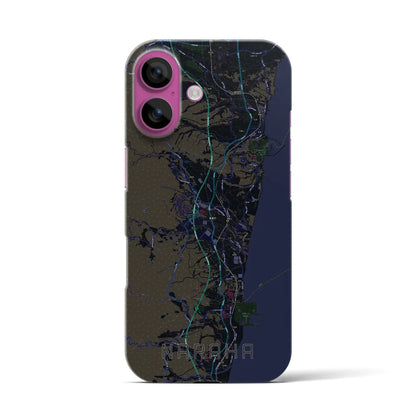 【楢葉（福島県）】地図柄iPhoneケース（バックカバータイプ）