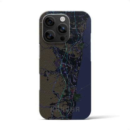 【楢葉（福島県）】地図柄iPhoneケース（バックカバータイプ）