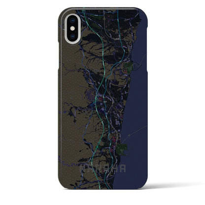 【楢葉（福島県）】地図柄iPhoneケース（バックカバータイプ）