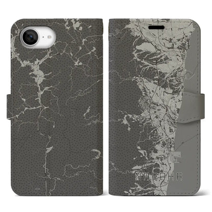 【楢葉（福島県）】地図柄iPhoneケース（手帳タイプ）