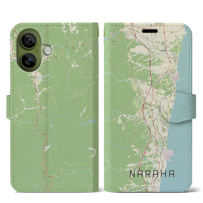 【楢葉（福島県）】地図柄iPhoneケース（手帳タイプ）