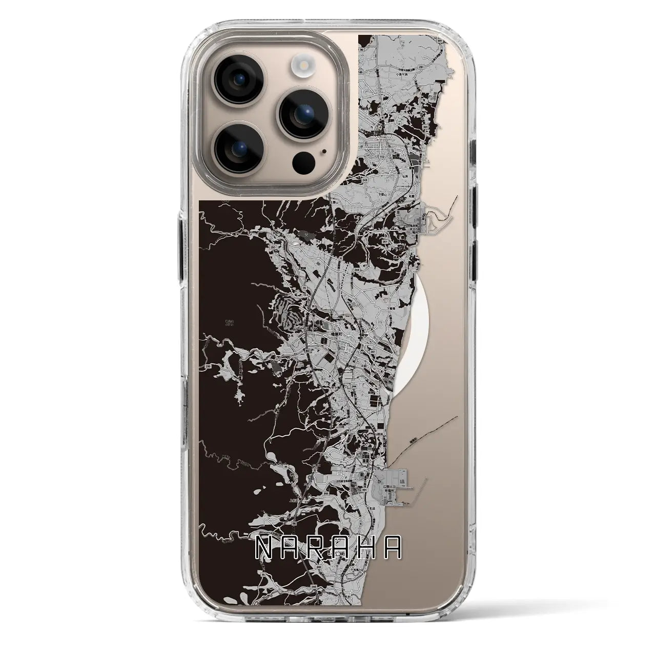 【楢葉（福島県）】地図柄iPhoneケース（MagSafeタイプ）