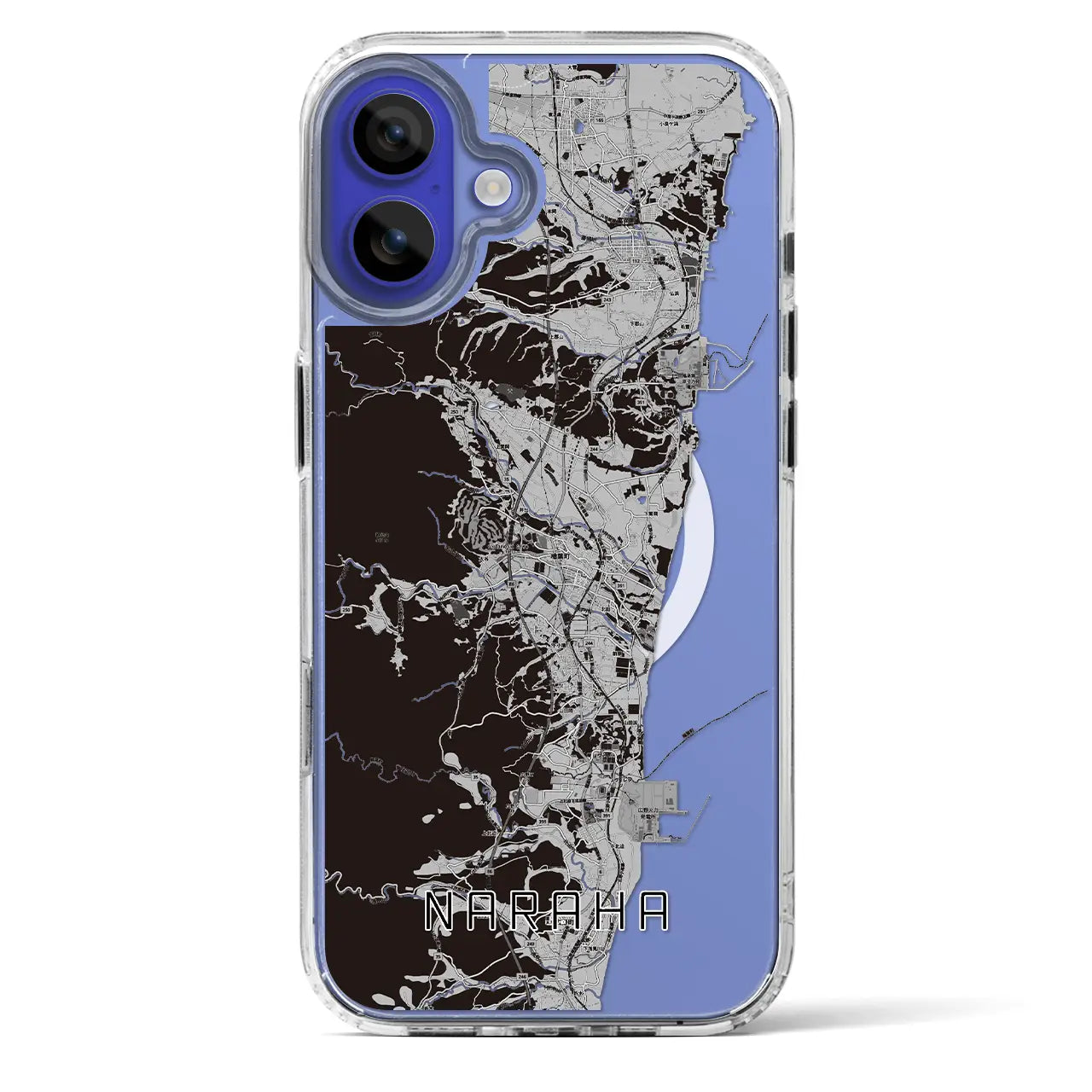 【楢葉（福島県）】地図柄iPhoneケース（MagSafeタイプ）