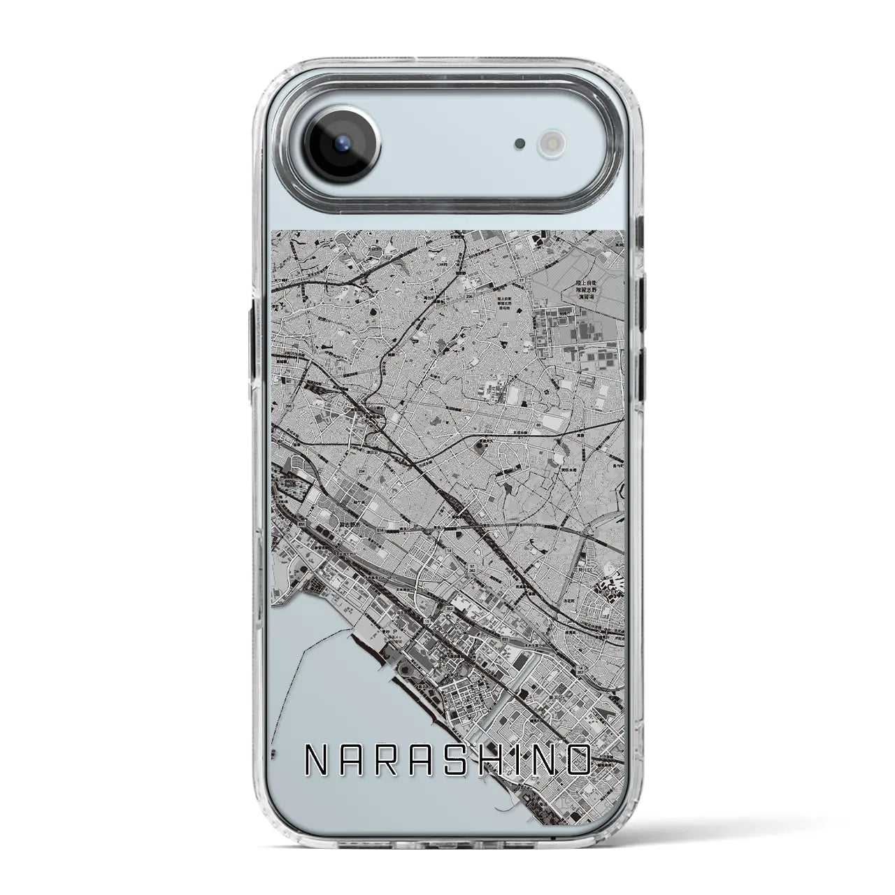 【習志野2（千葉県）】地図柄iPhoneケース（MagSafeタイプ）