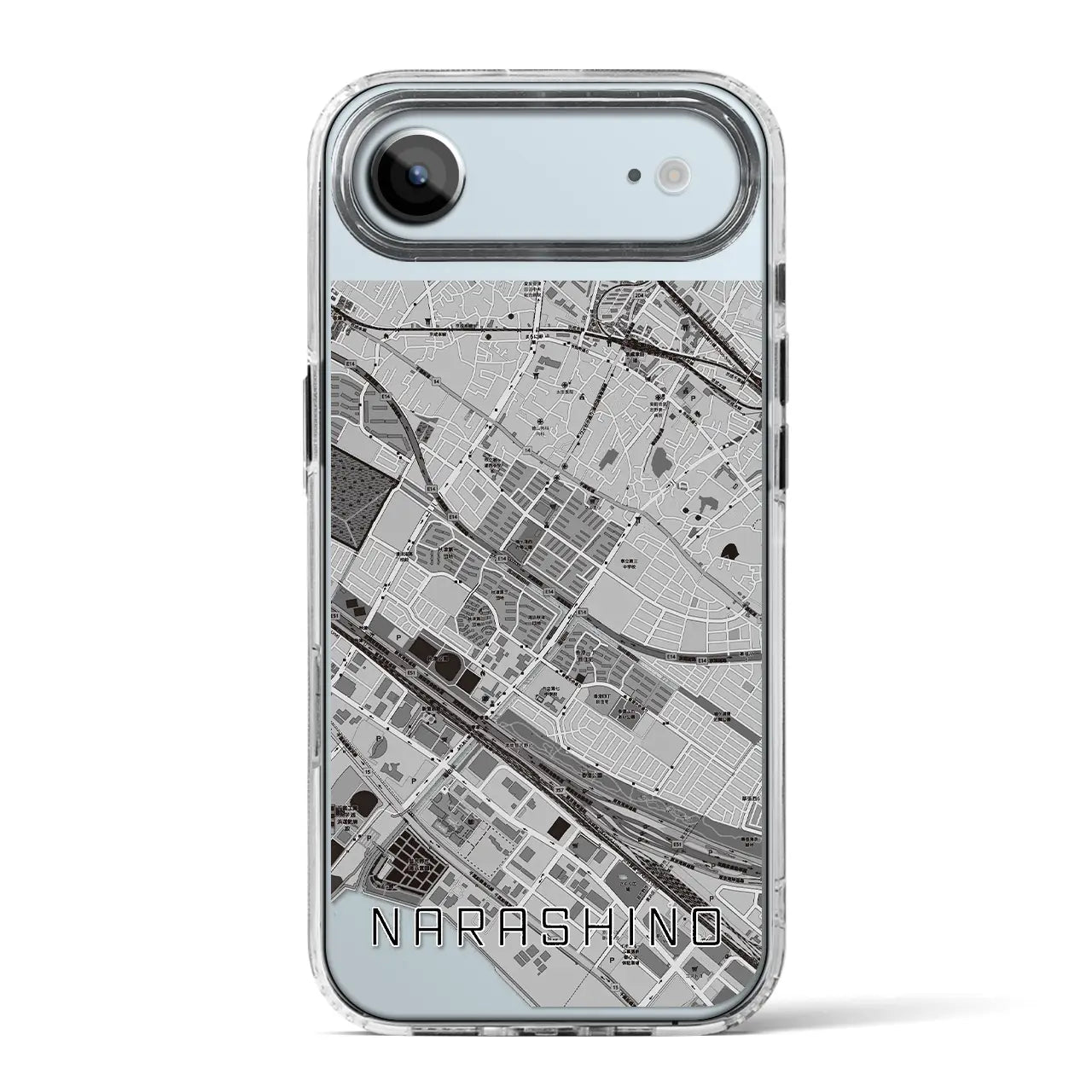 【習志野（千葉県）】地図柄iPhoneケース（MagSafeタイプ）