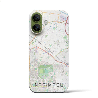 【成増（東京都）】地図柄iPhoneケース（バックカバータイプ）