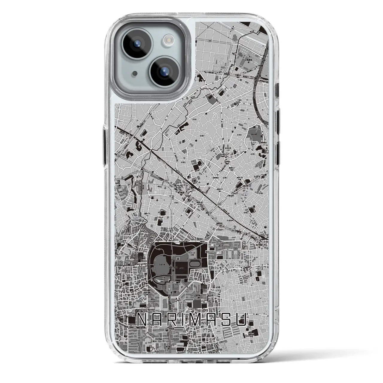 【成増（東京都）】地図柄iPhoneケース（MagSafeタイプ）