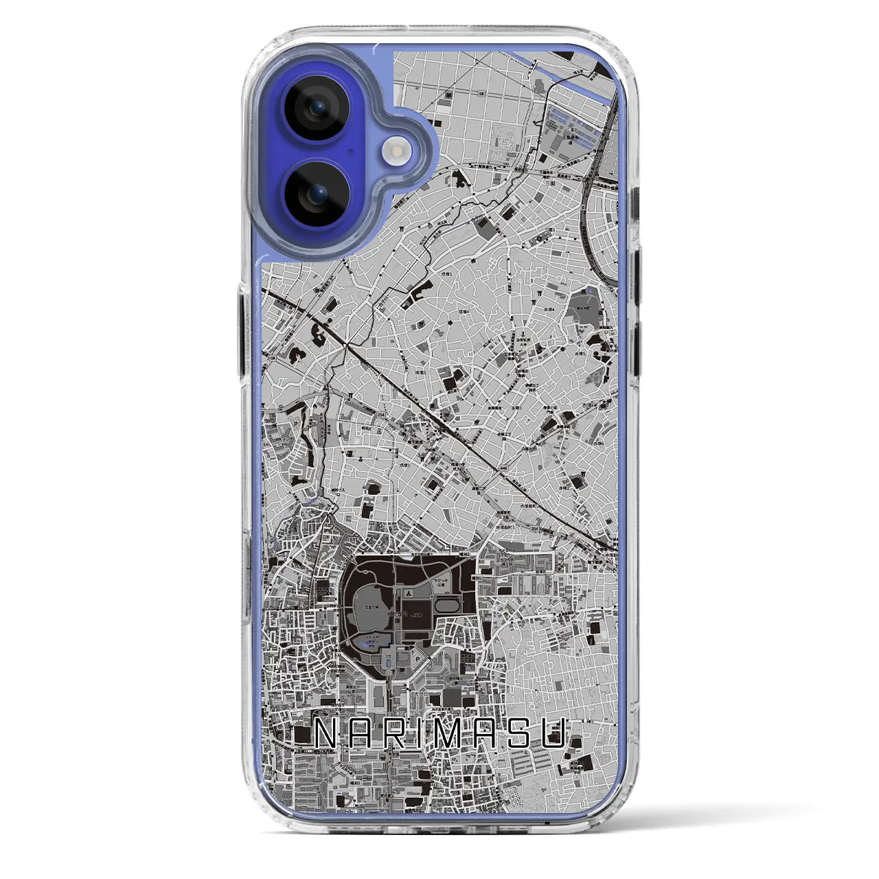 【成増（東京都）】地図柄iPhoneケース（MagSafeタイプ）