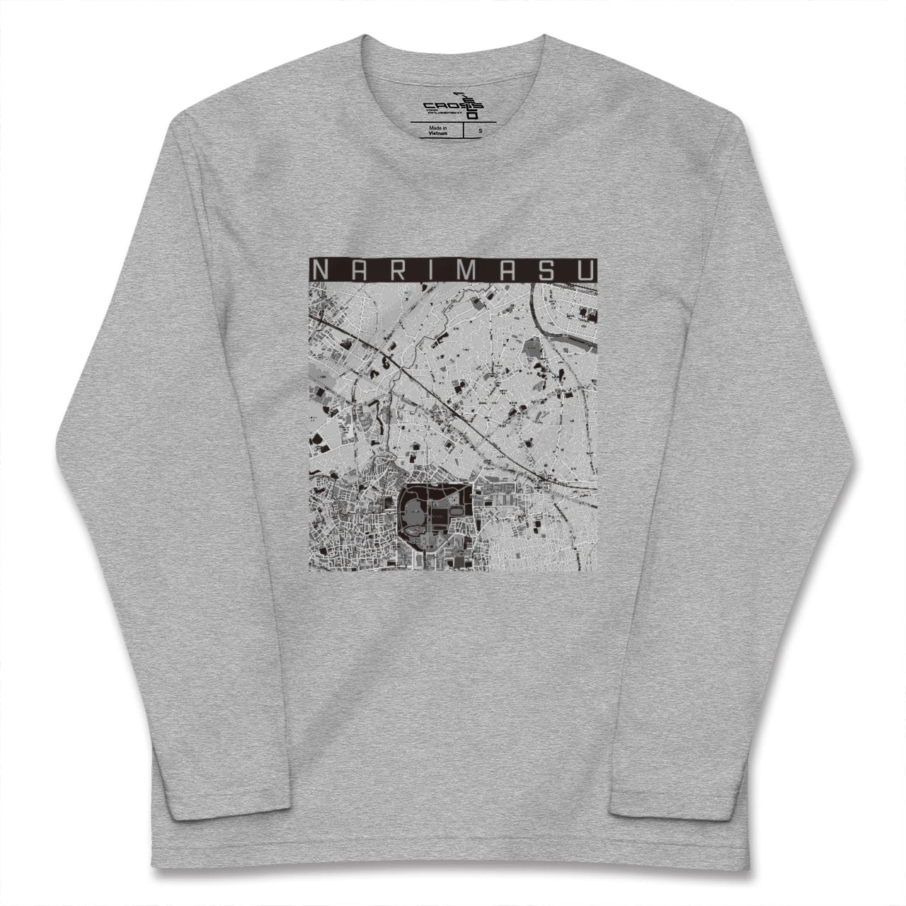 【成増（東京都）】地図柄ロングスリーブTシャツ