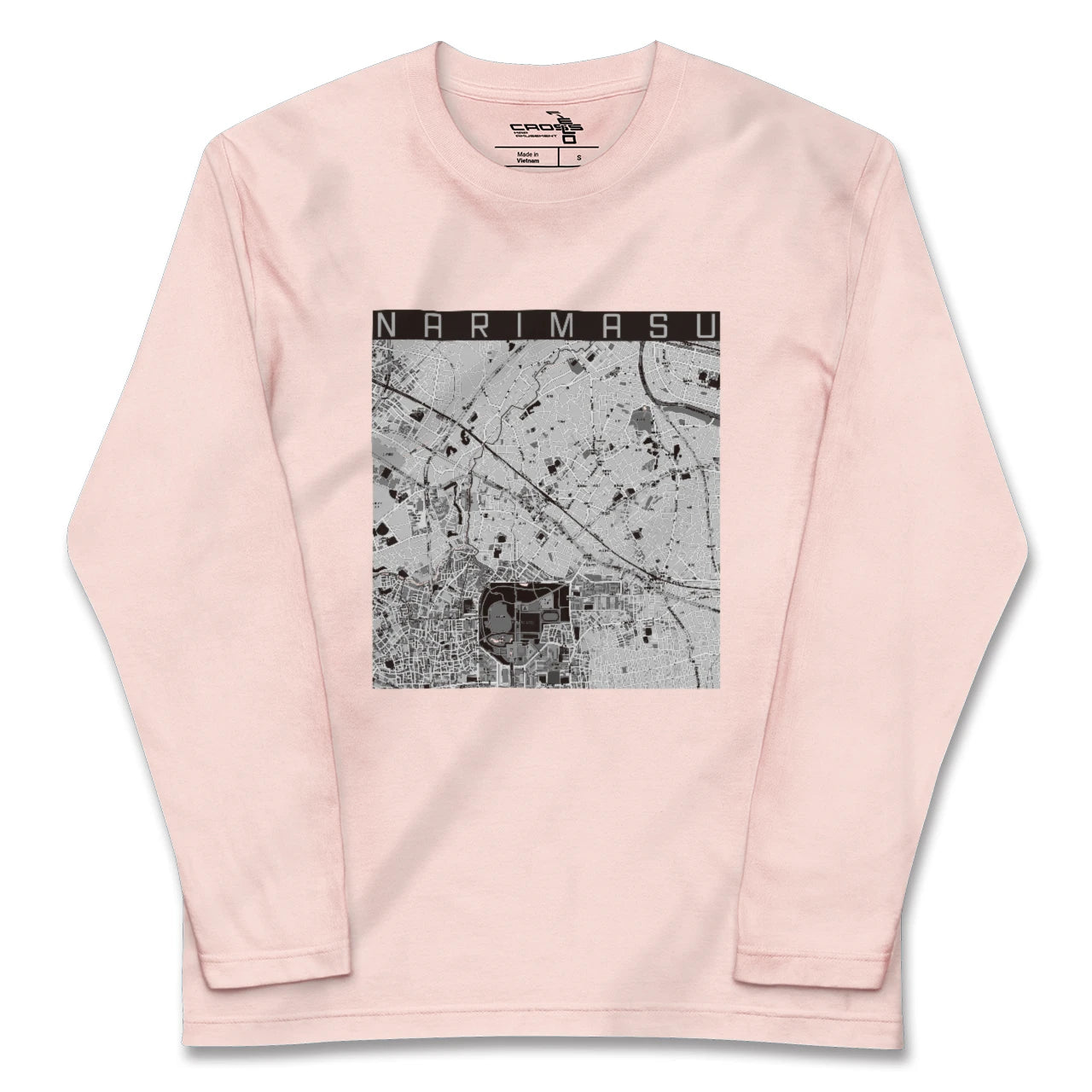 【成増（東京都）】地図柄ロングスリーブTシャツ