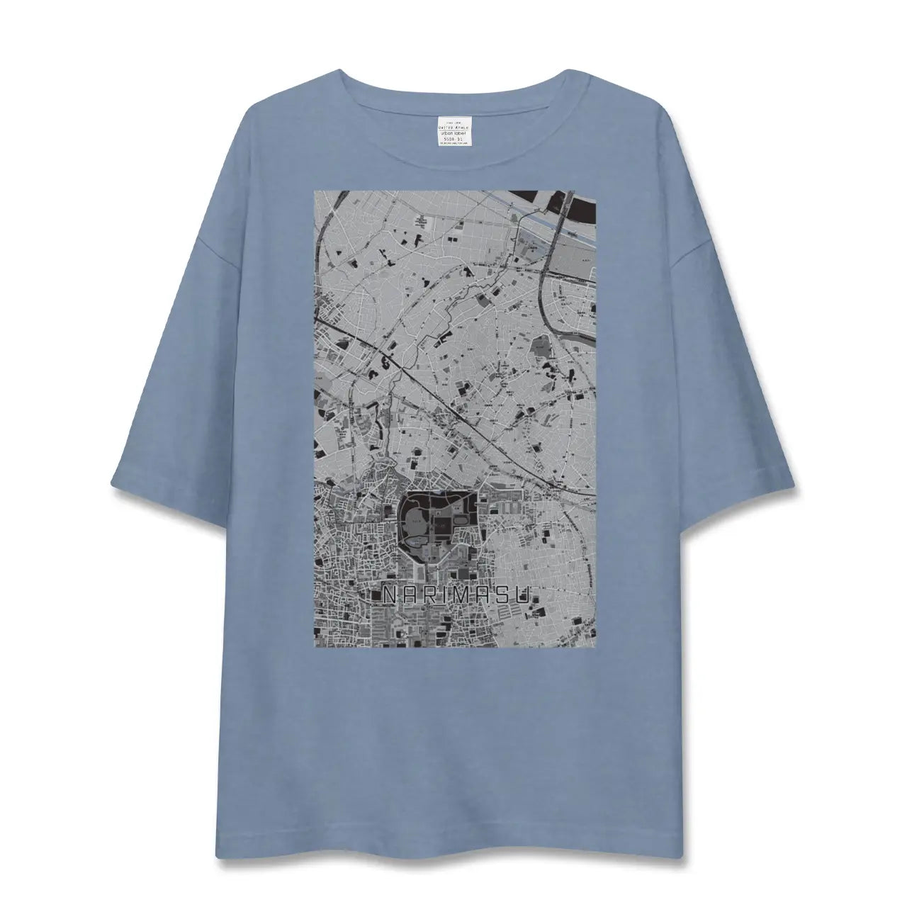 【成増（東京都）】地図柄ビッグシルエットTシャツ
