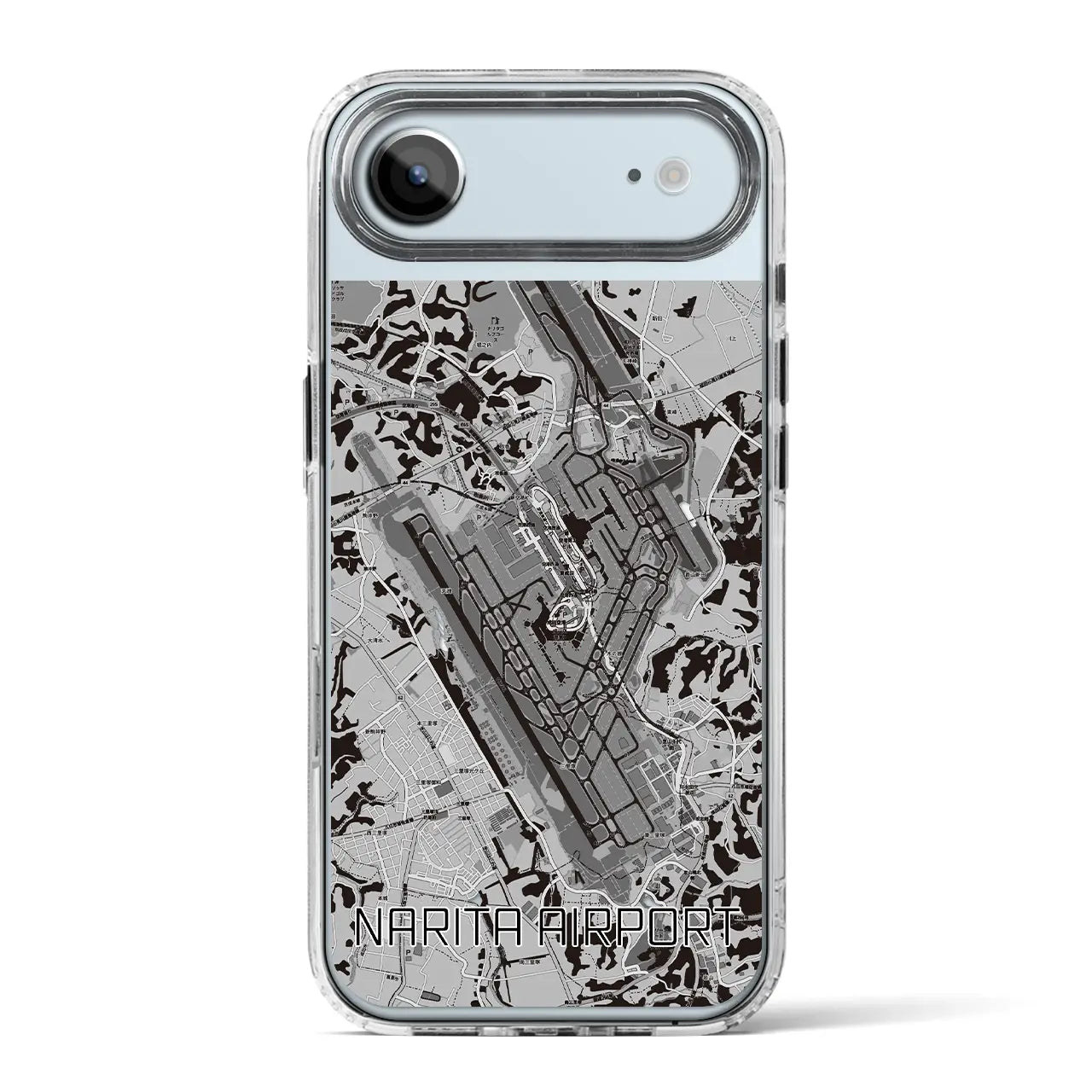 【成田空港（千葉県）】地図柄iPhoneケース（MagSafeタイプ）