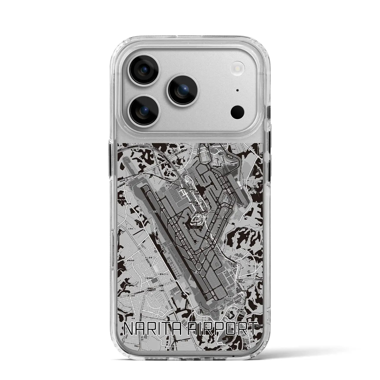 【成田空港（千葉県）】地図柄iPhoneケース（MagSafeタイプ）