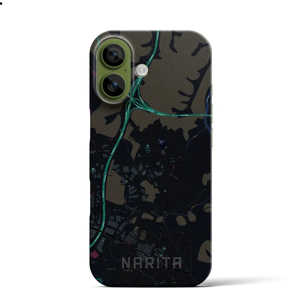 【成田（宮城県）】地図柄iPhoneケース（バックカバータイプ）